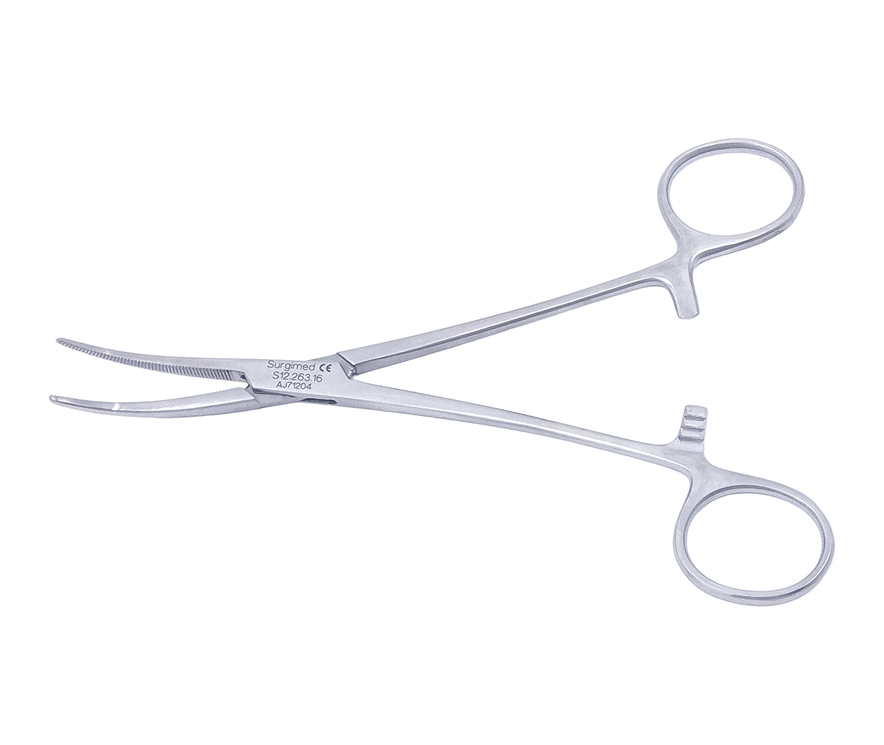 Kleště Crile-Rankin hemostatické, zahnuté, Surgimed, 16 cm