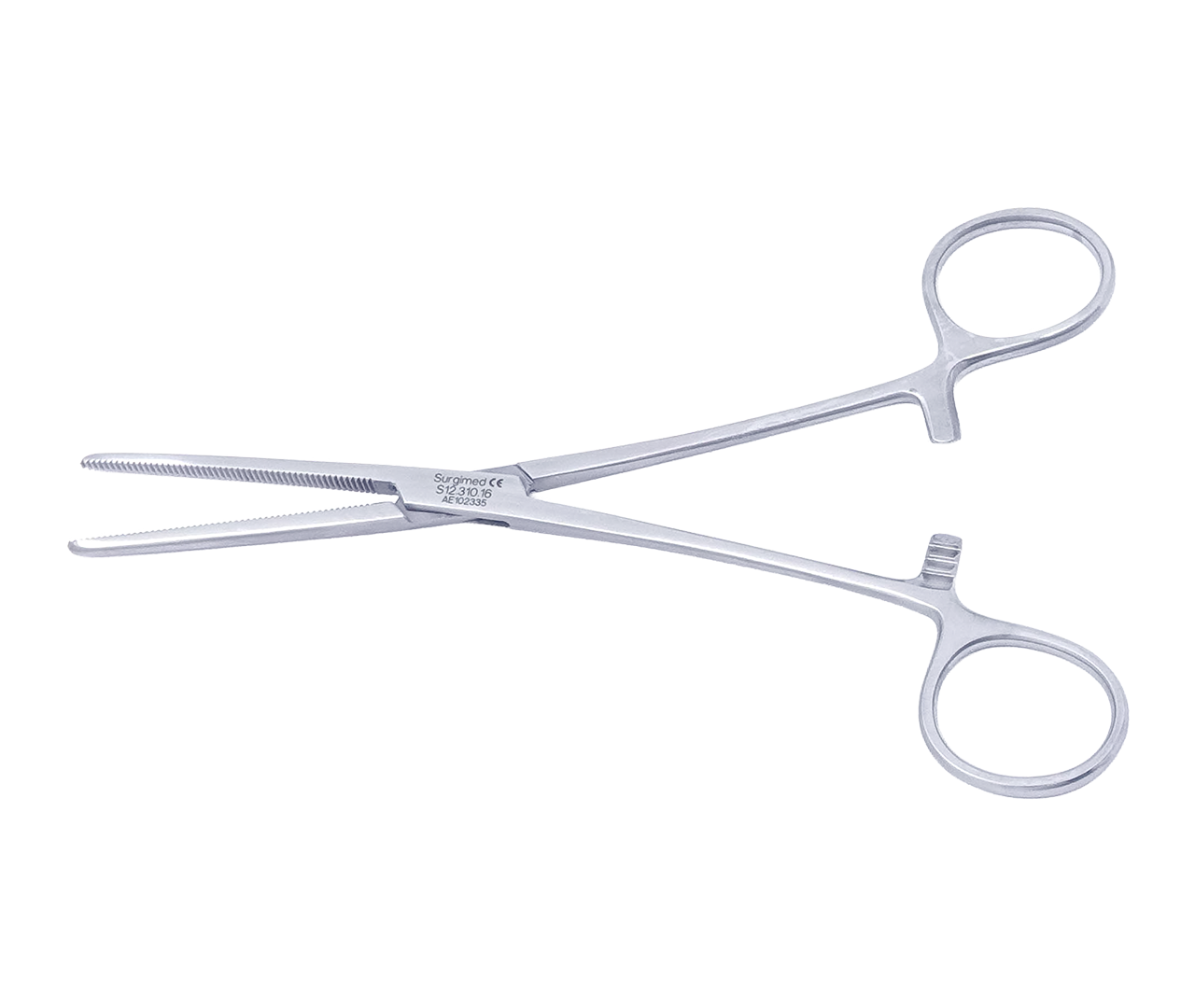 Kleště Pean hemostatické, rovné, Surgimed, 16 cm
