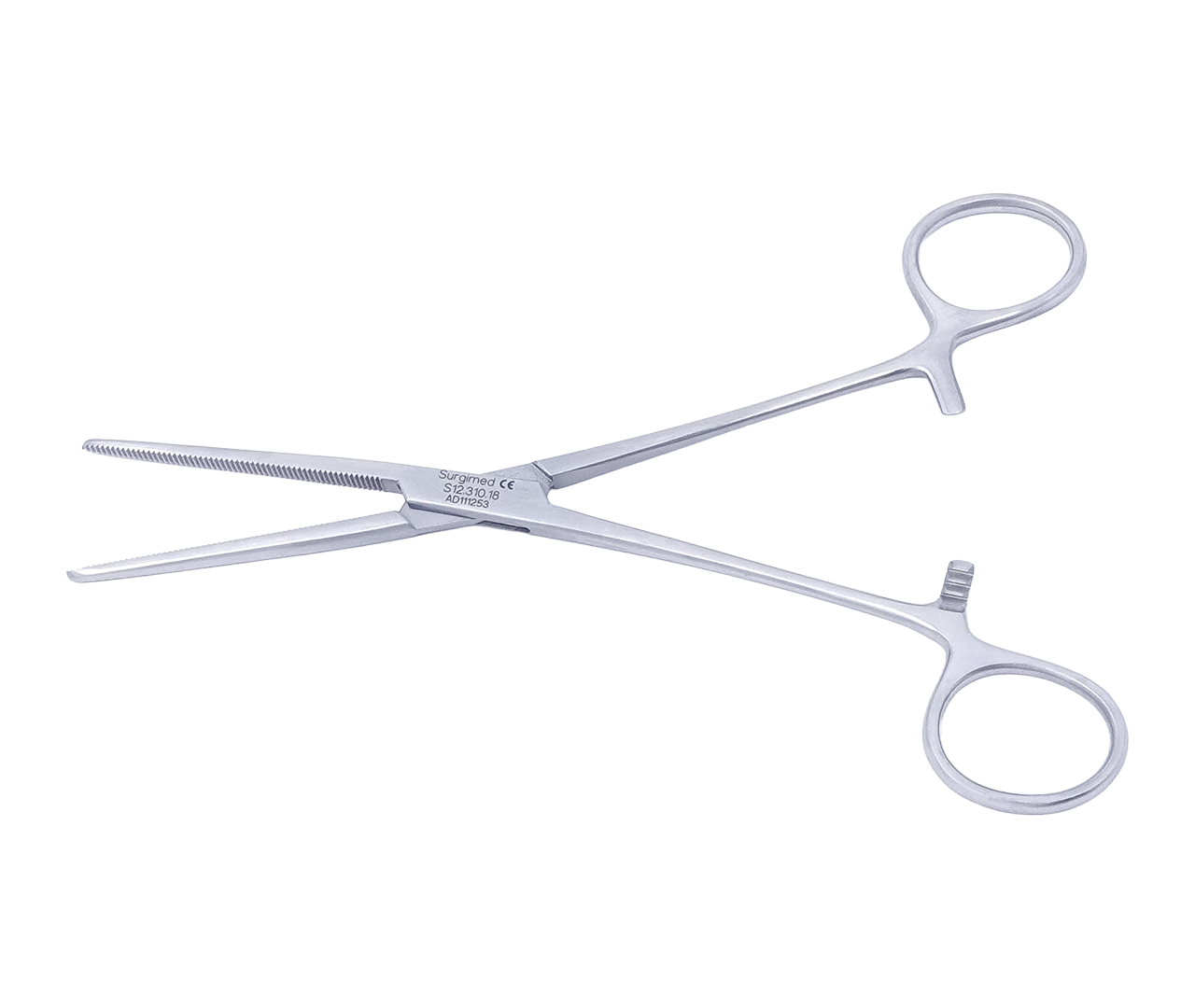 Kleště Pean hemostatické, rovné, Surgimed, 18 cm