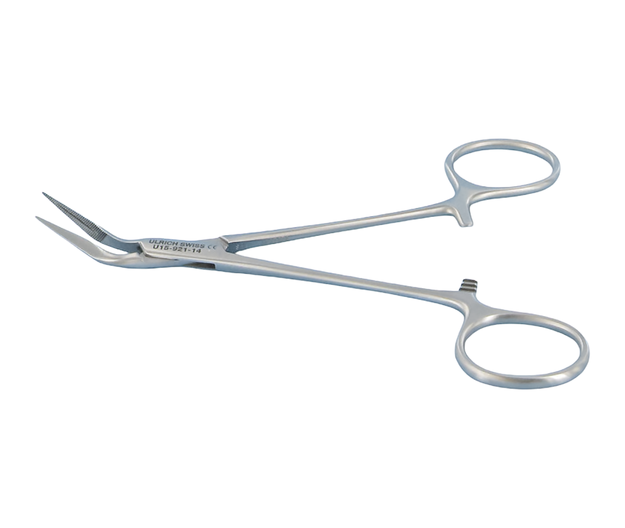 Pinzeta Stieglitz anatomická, úhlová, 14 cm