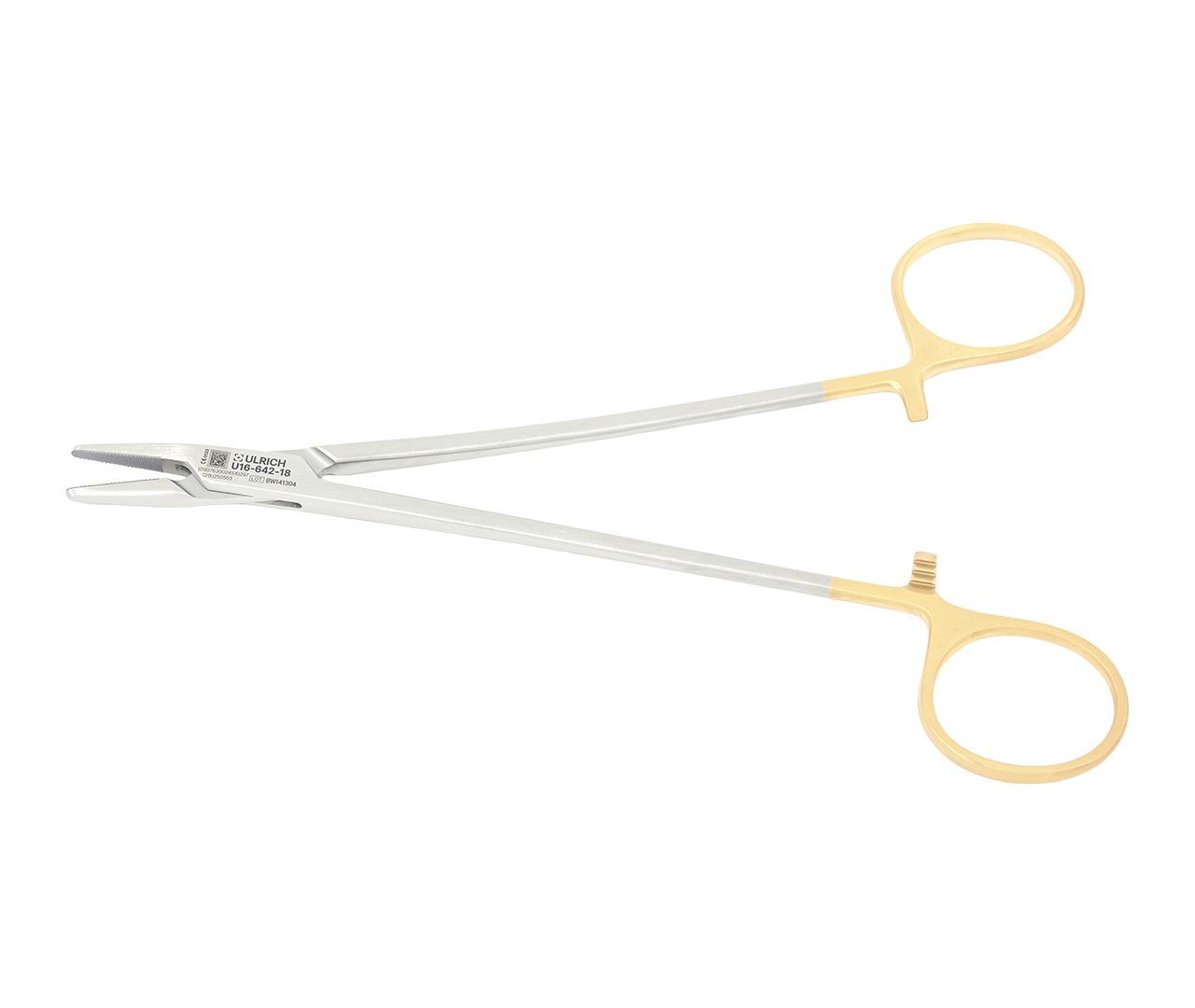 Jehelec Mayo-Hegar, s tvrdokovovými (TC) vložkami, 18 cm
