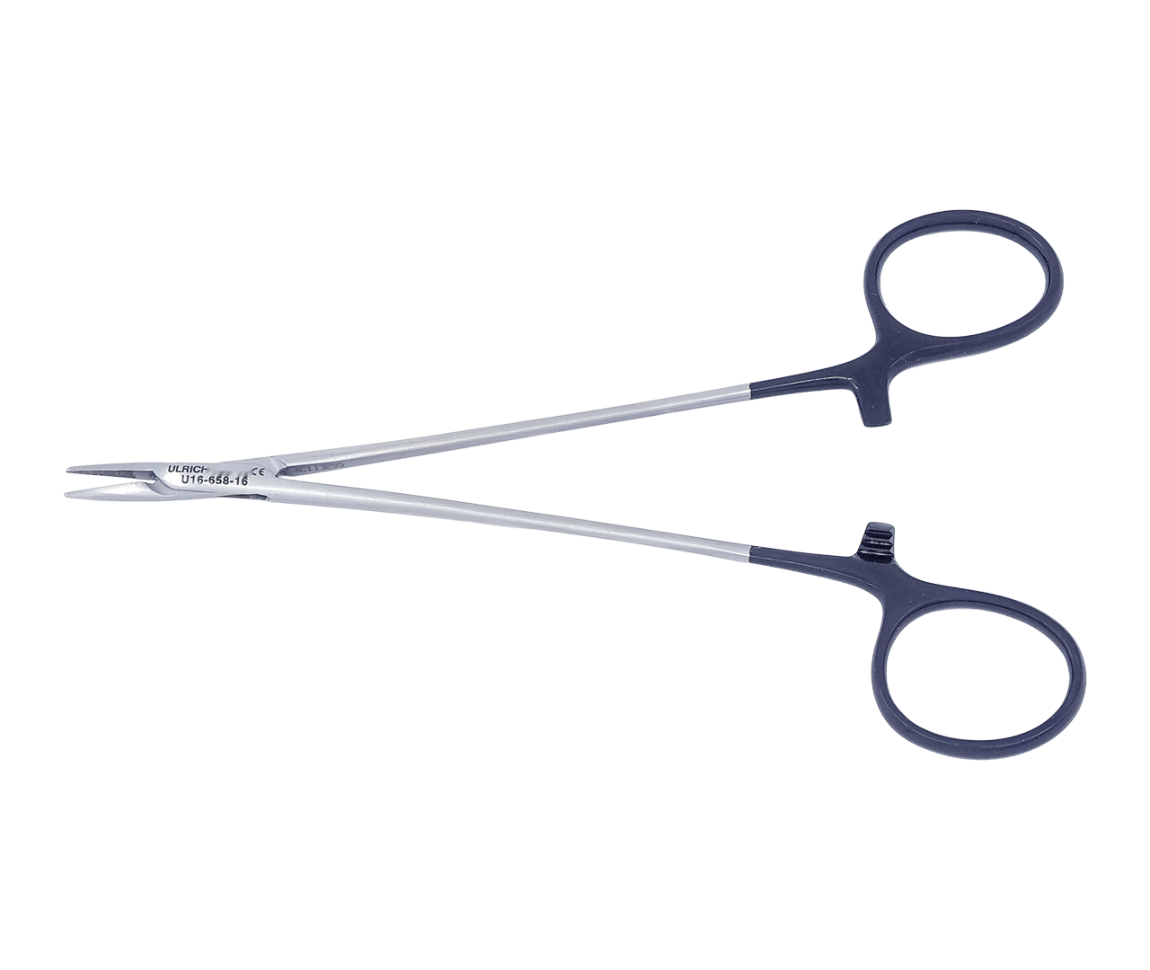 Jehelec cévní, pro monofilamentní šicí materiál, 16 cm