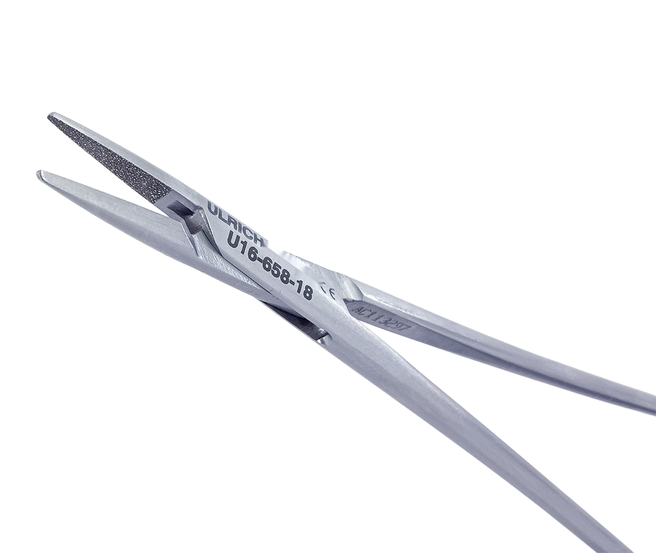 Jehelec cévní, pro monofilamentní šicí materiál, 18 cm