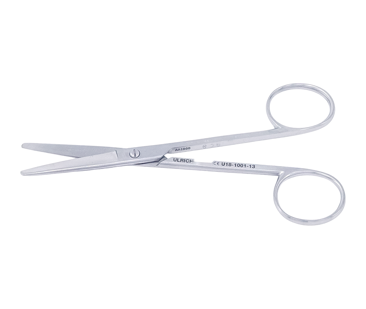 Nůžky chirurgické rovné, jemně tupé, 13 cm