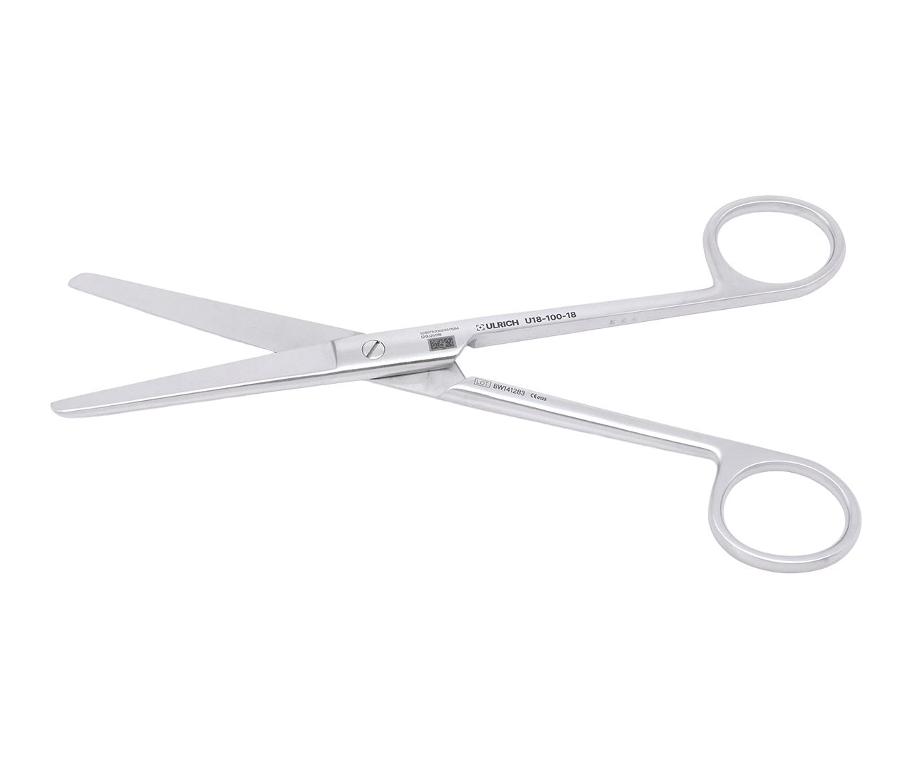 Nůžky chirurgické rovné, tupé, 18,5 cm