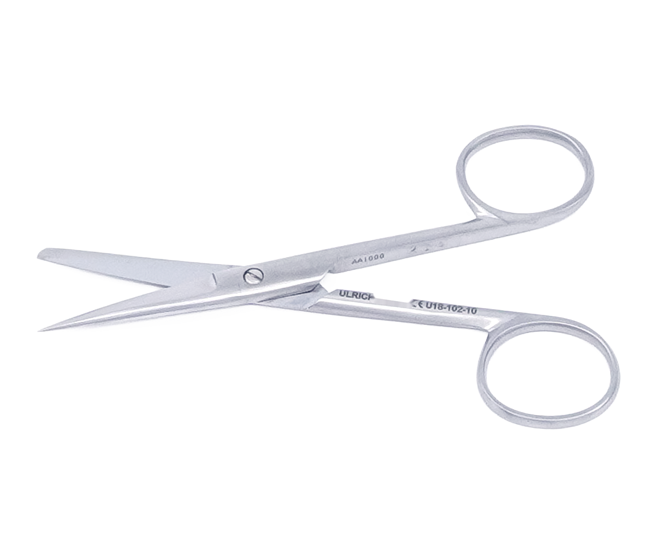 Nůžky chirurgické rovné, ostré/tupé hroty, 10,5 cm