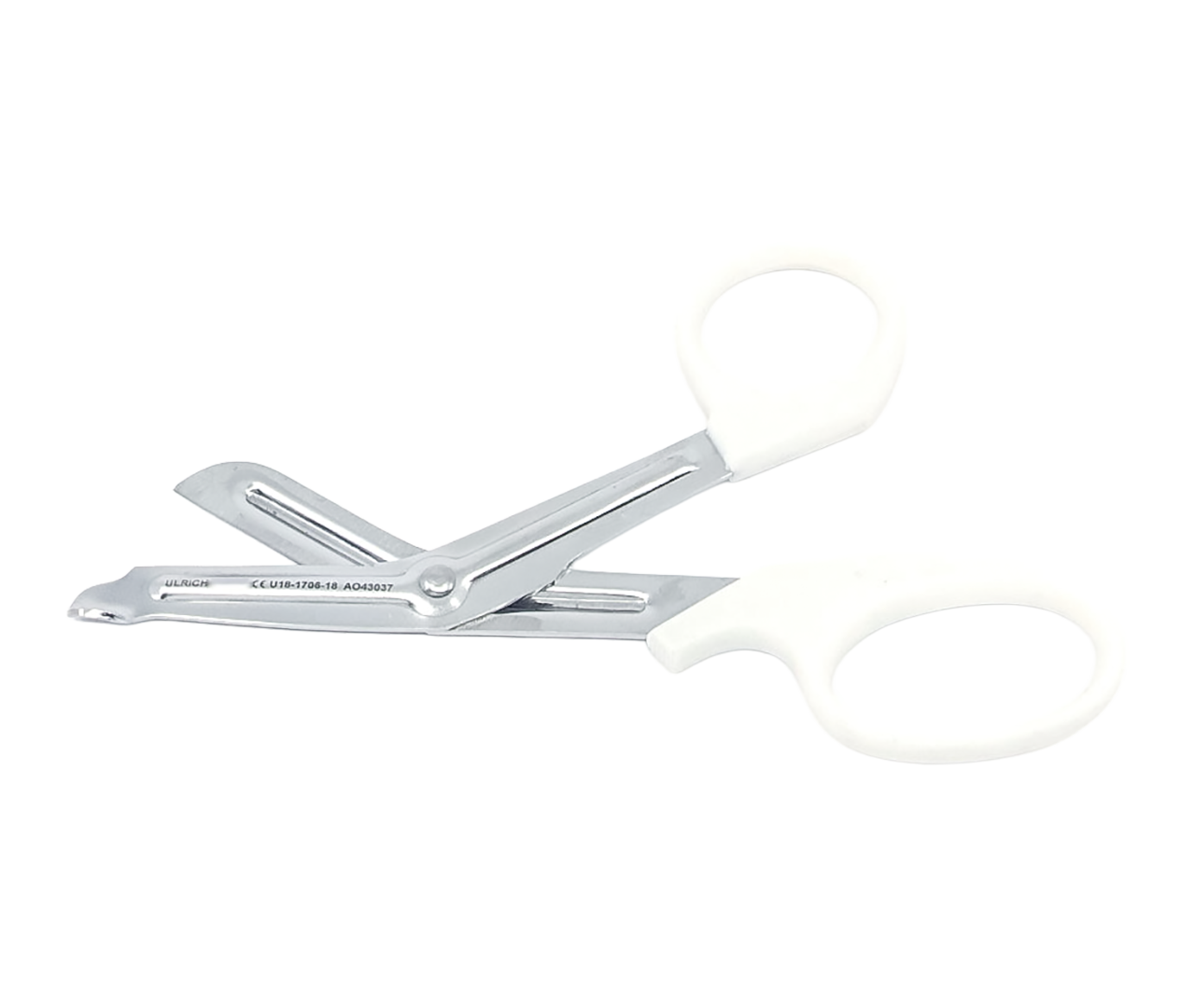 Nůžky univerzální, bílé, 18 cm