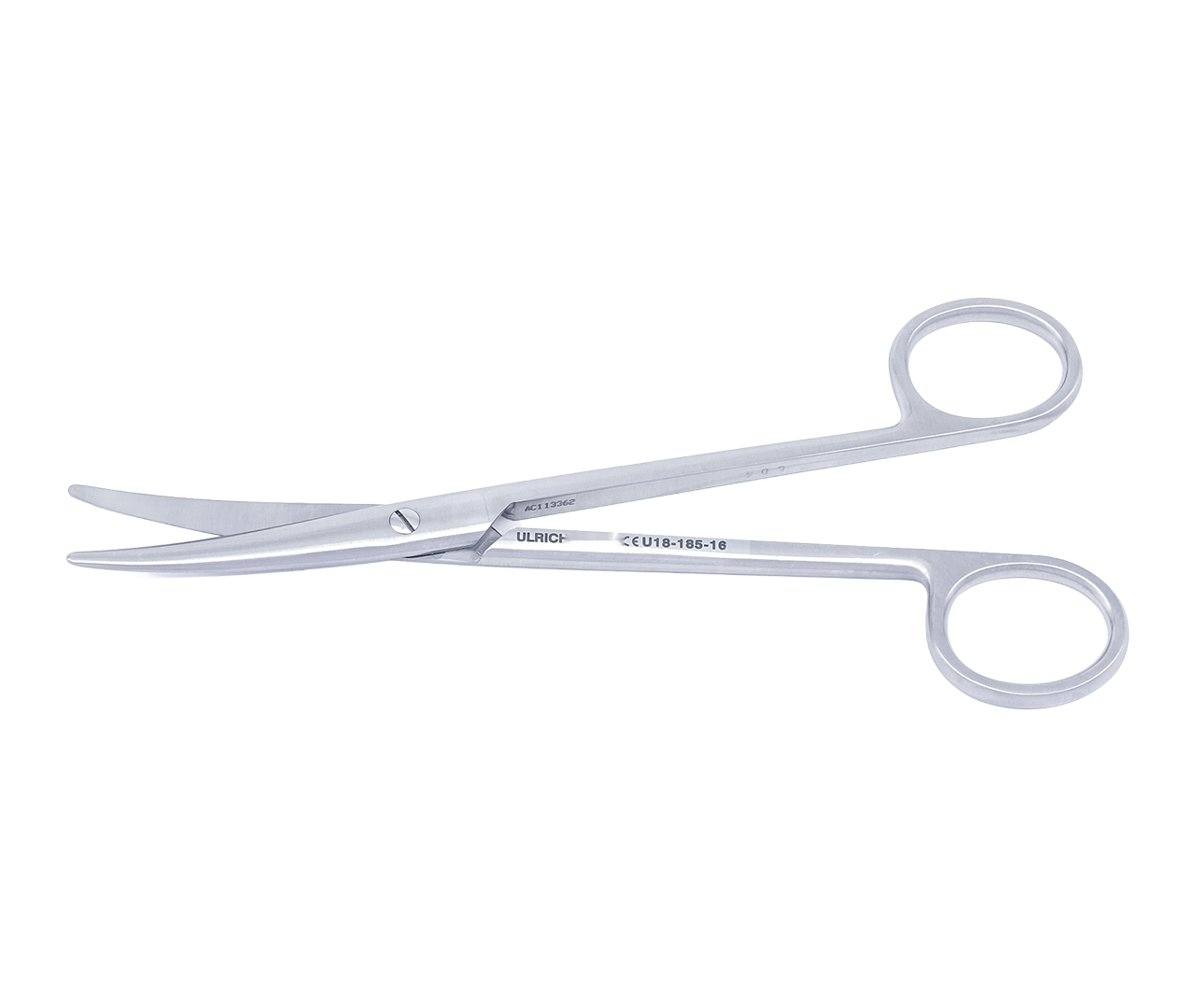 Nůžky Mayo-Lexer, zahnuté, 16 cm