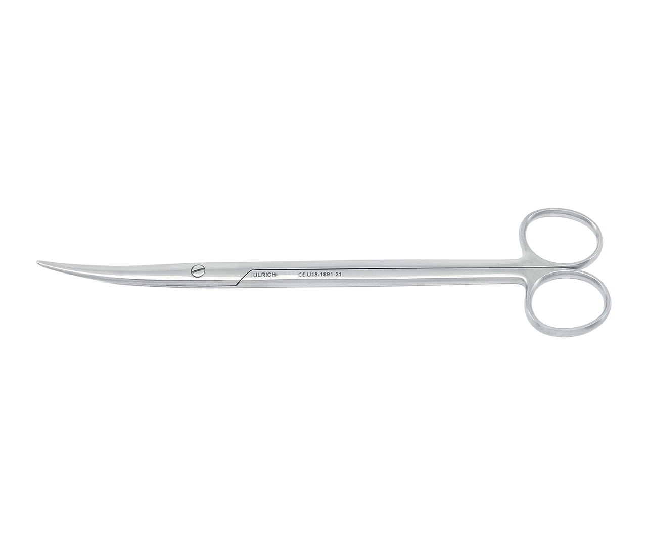 Nůžky Mayo-Lexer, zahnuté, štíhlý typ, 21 cm