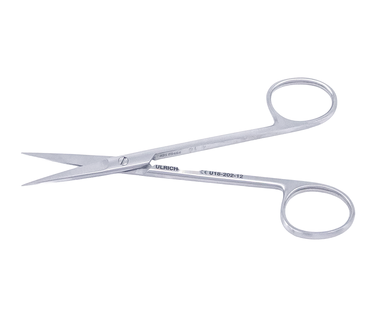 Nůžky oční, rovné, 12 cm