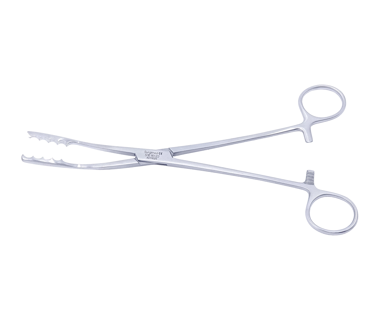 Kleště typ Ulrich na vatové tyčinky, Surgimed, 22 cm