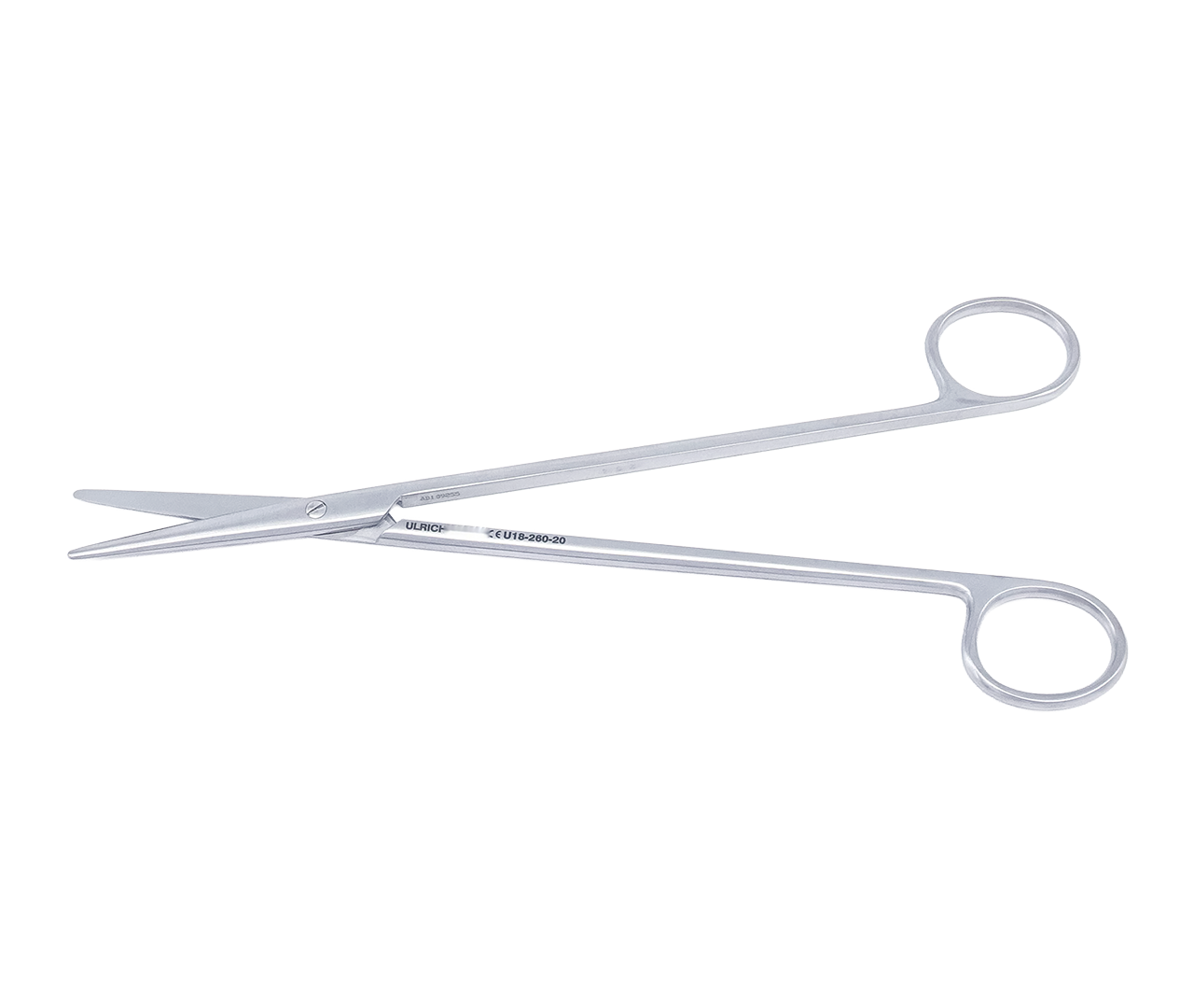 Nůžky Baumgartner chirurgické, zahnuté, 20 cm