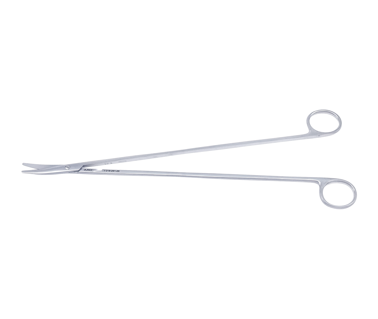 Nůžky Baumgartner chirurgické, zahnuté, 29 cm