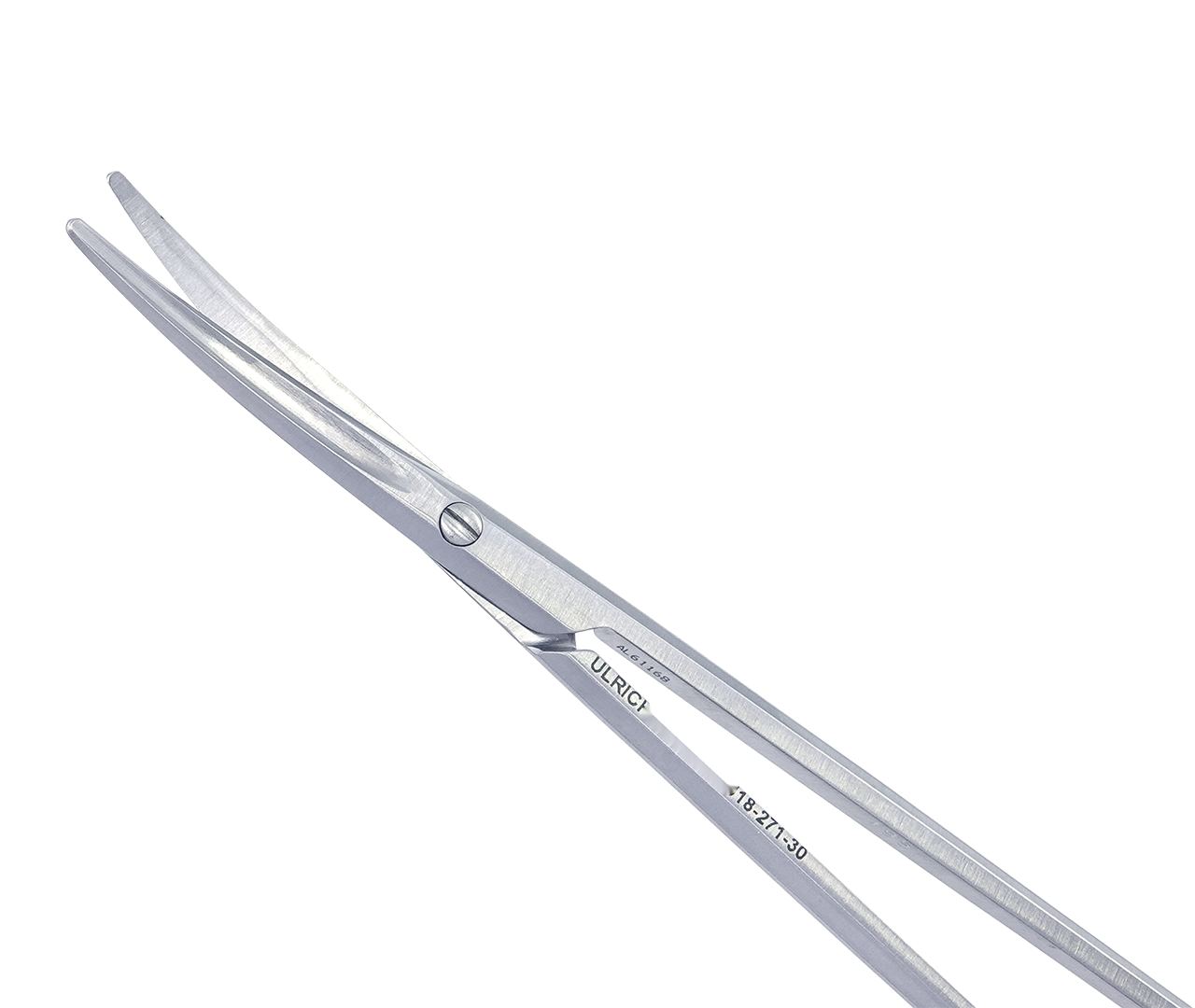 Nůžky Fuchsig chirurgické, zahnutém, s vodicí drážkou, 30 cm