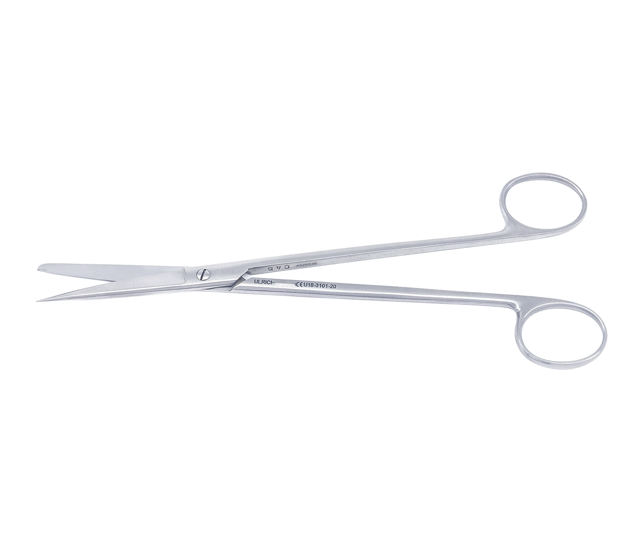 Nůžky Wertheim chirurgické, rovné, ostré/tupé hroty, 20 cm