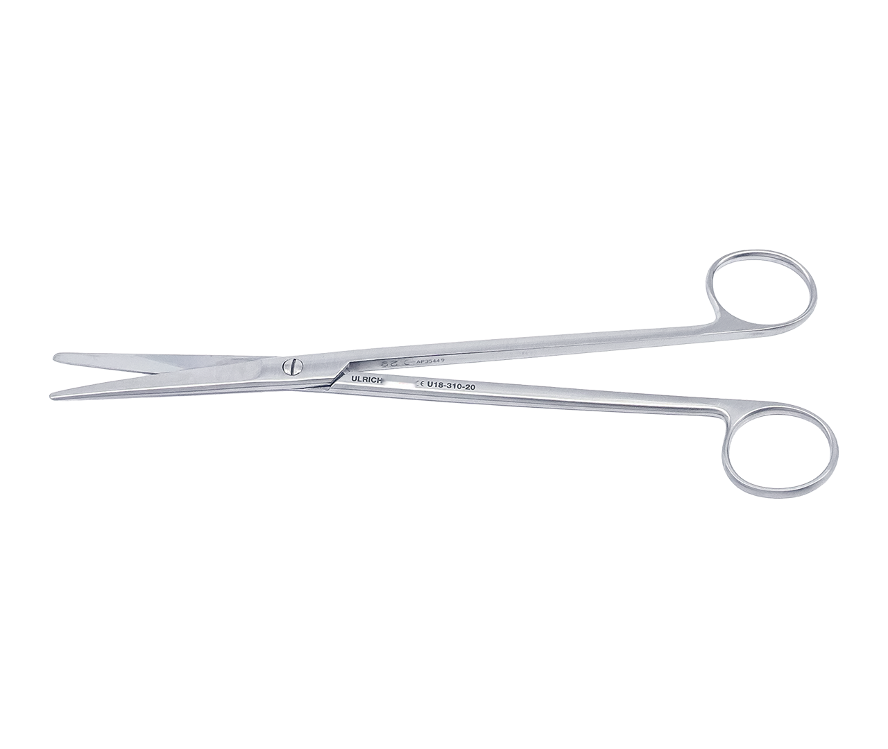 Nůžky Wertheim chirurgické, rovné, 20 cm