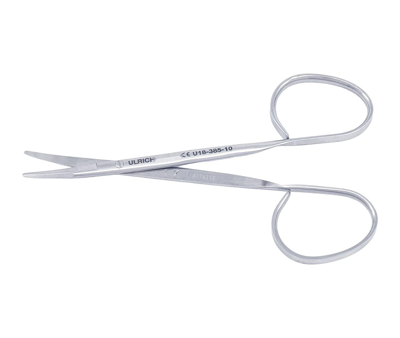 Nůžky Kaye chirurgické, Ribbon-Type, zahnuté, 10,5 cm