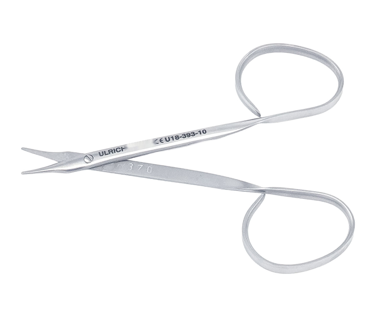 Nůžky Stevens chirurgické, Ribbon-Type, zahnuté, 10 cm