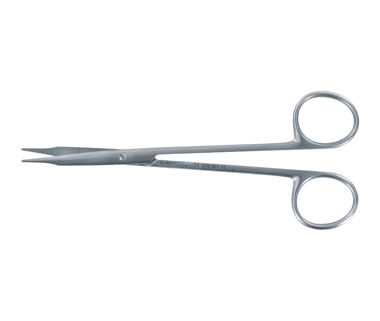 Nůžky Reynolds chirurgické, zahnuté, špičaté, 15 cm