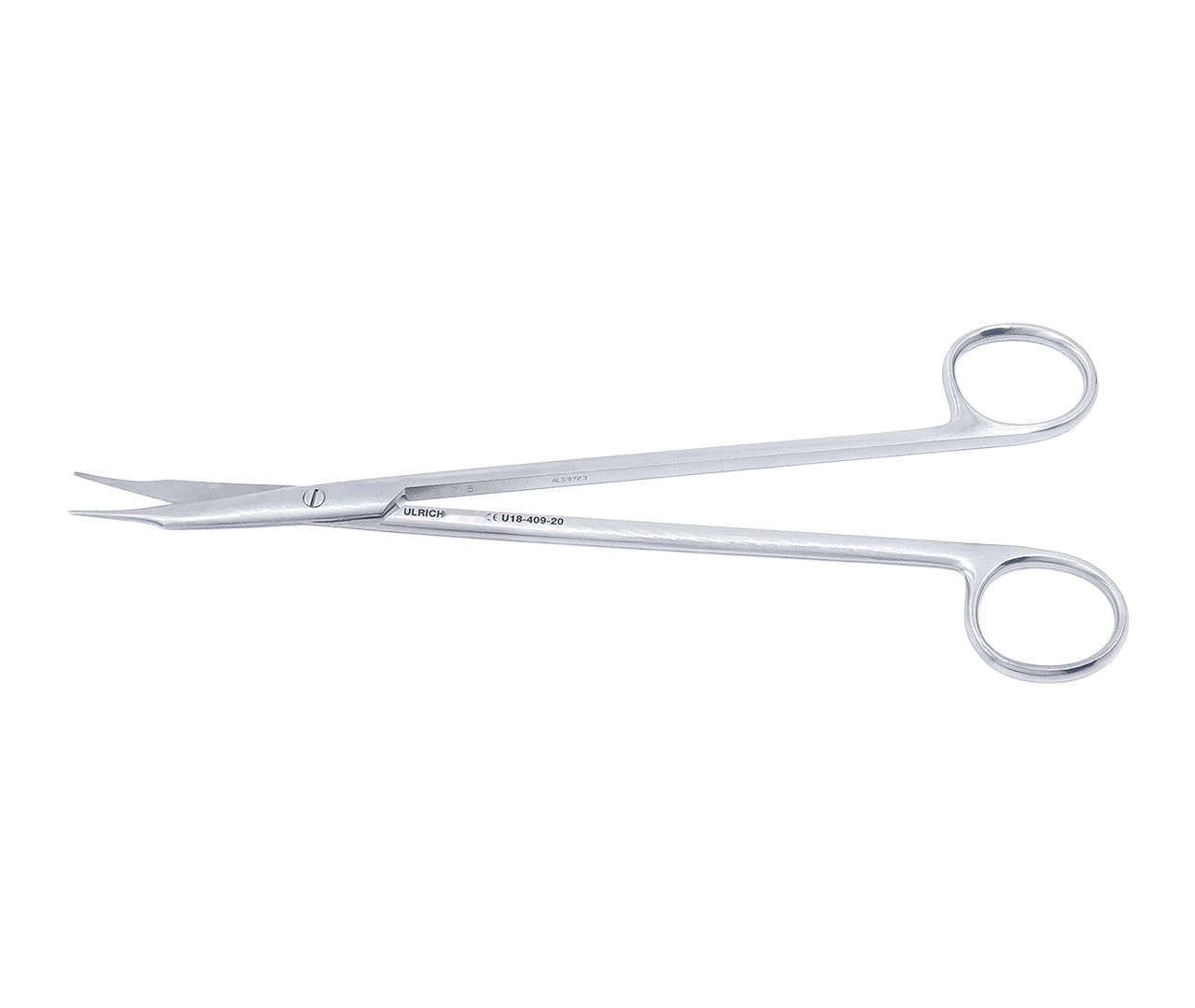 Nůžky Reynolds chirurgické, zahnuté, 20 cm