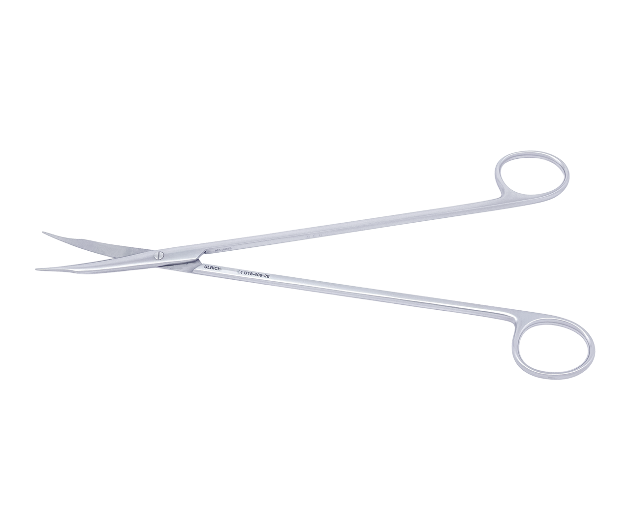 Nůžky Reynolds chirurgické, zahnuté, 25 cm