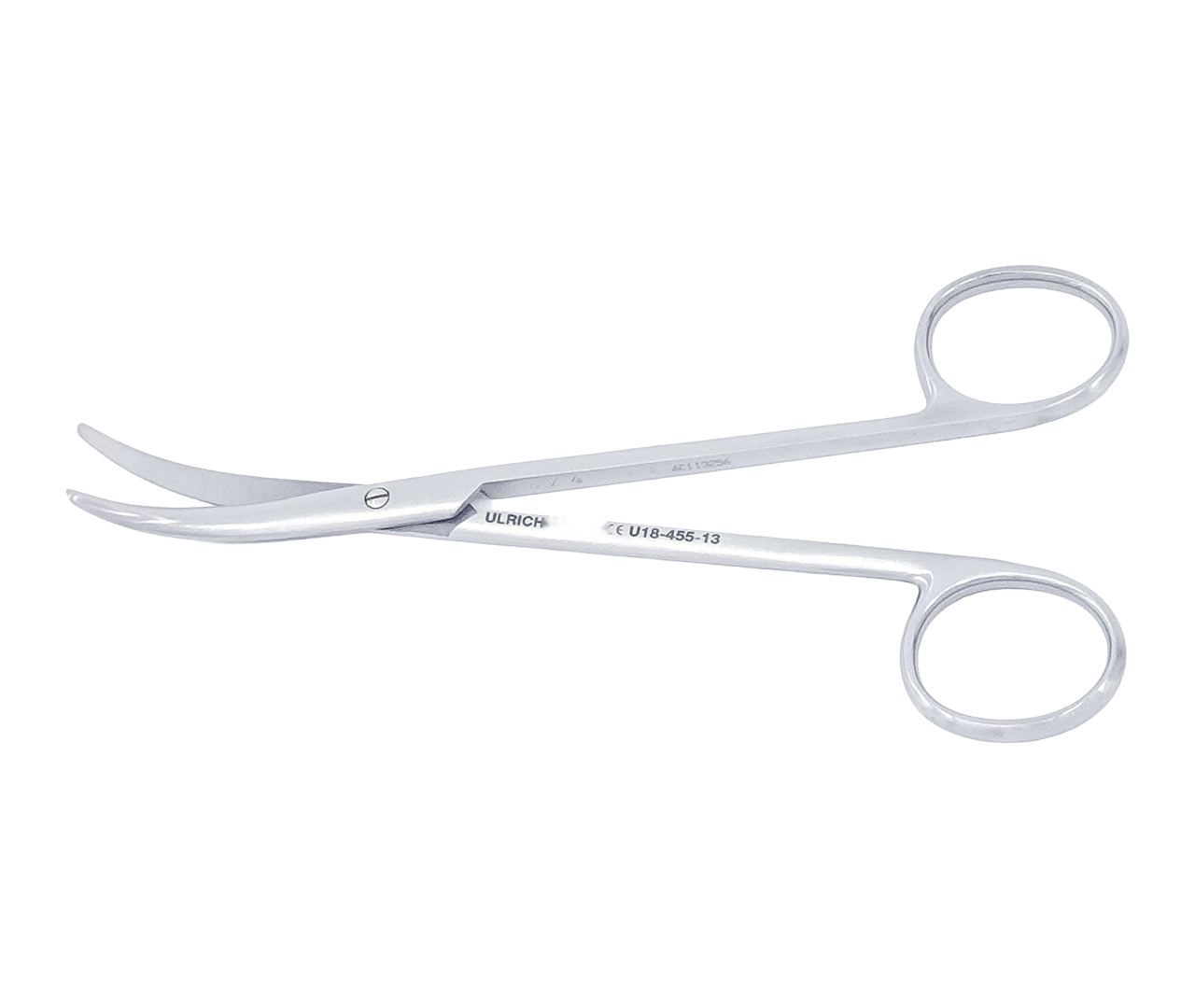 Nůžky Fomon chirurgické, silně zahnuté, 14 cm