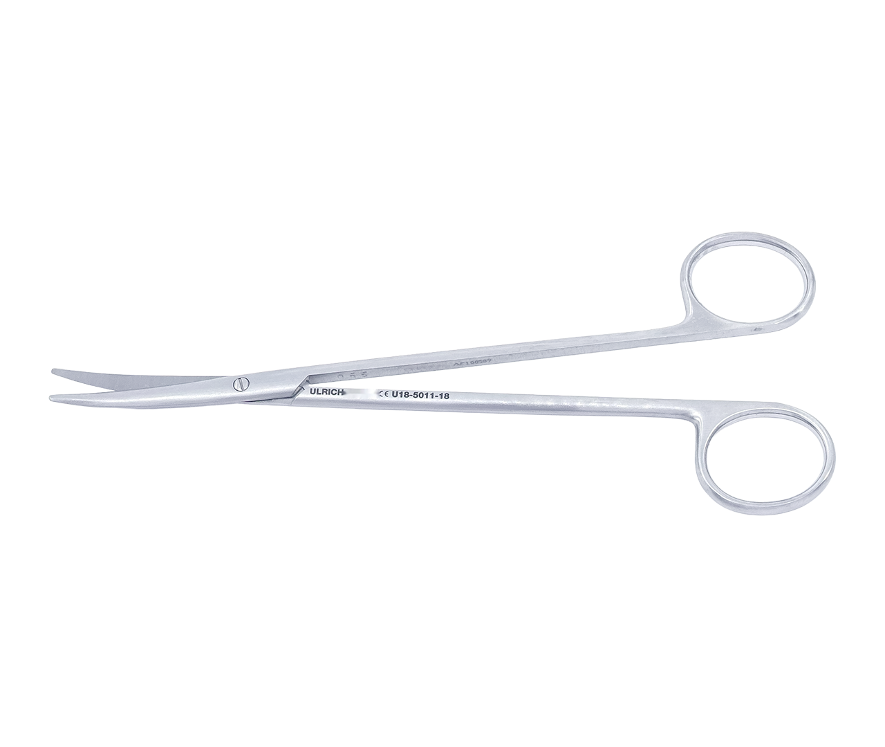 Nůžky Toennis-Adson chirurgické, zahnuté, 18 cm