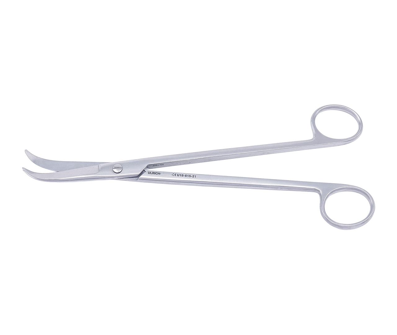 Nůžky Joergensen chirurgické, zahnuté, 21 cm