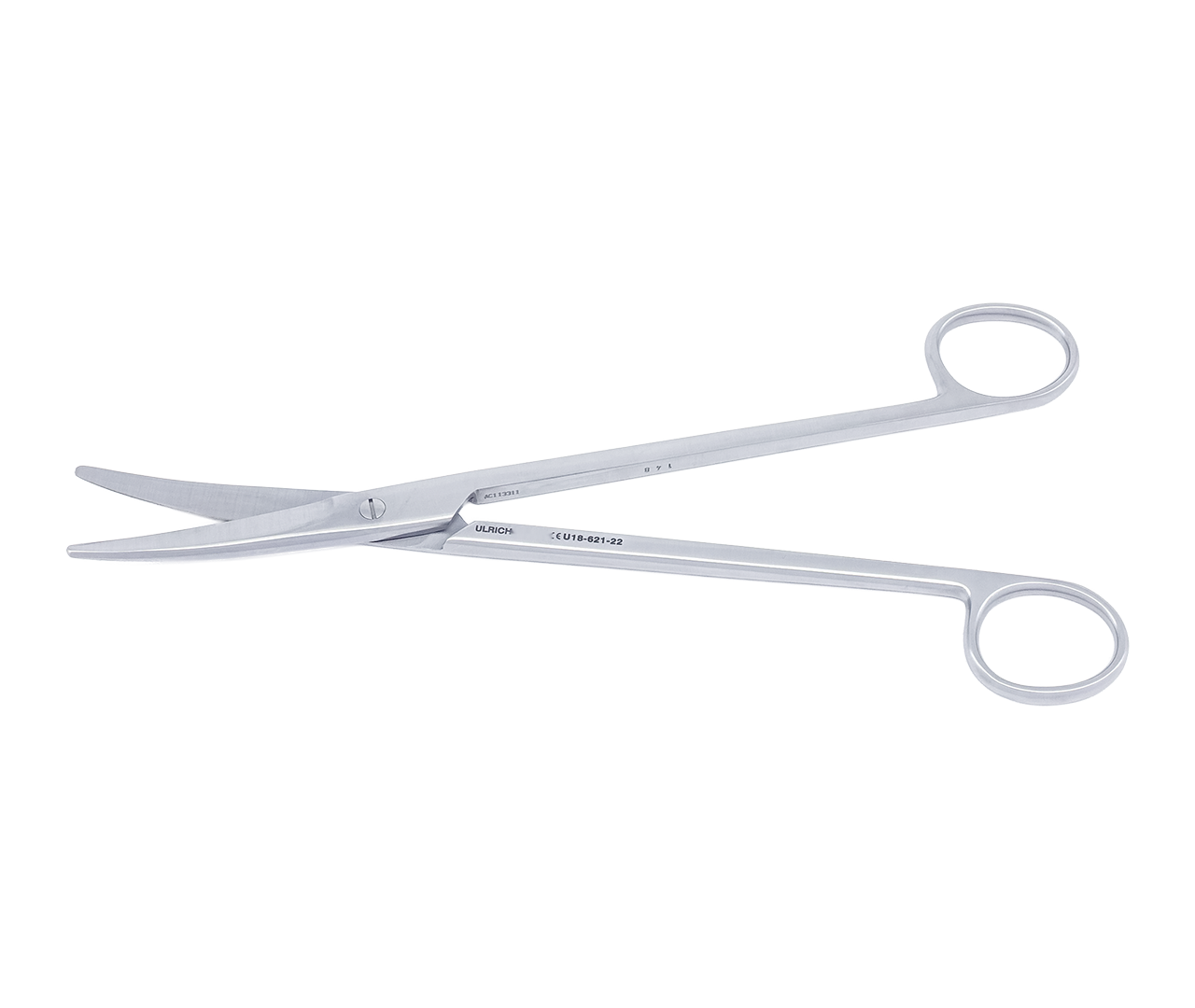 Nůžky Mayo-Harrington chirurgické, zahnuté, 22,5 cm
