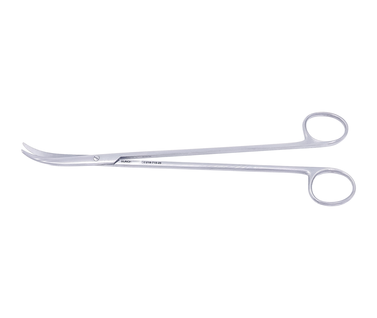 Nůžky Thorek chirurgické, úhlové, 25 cm