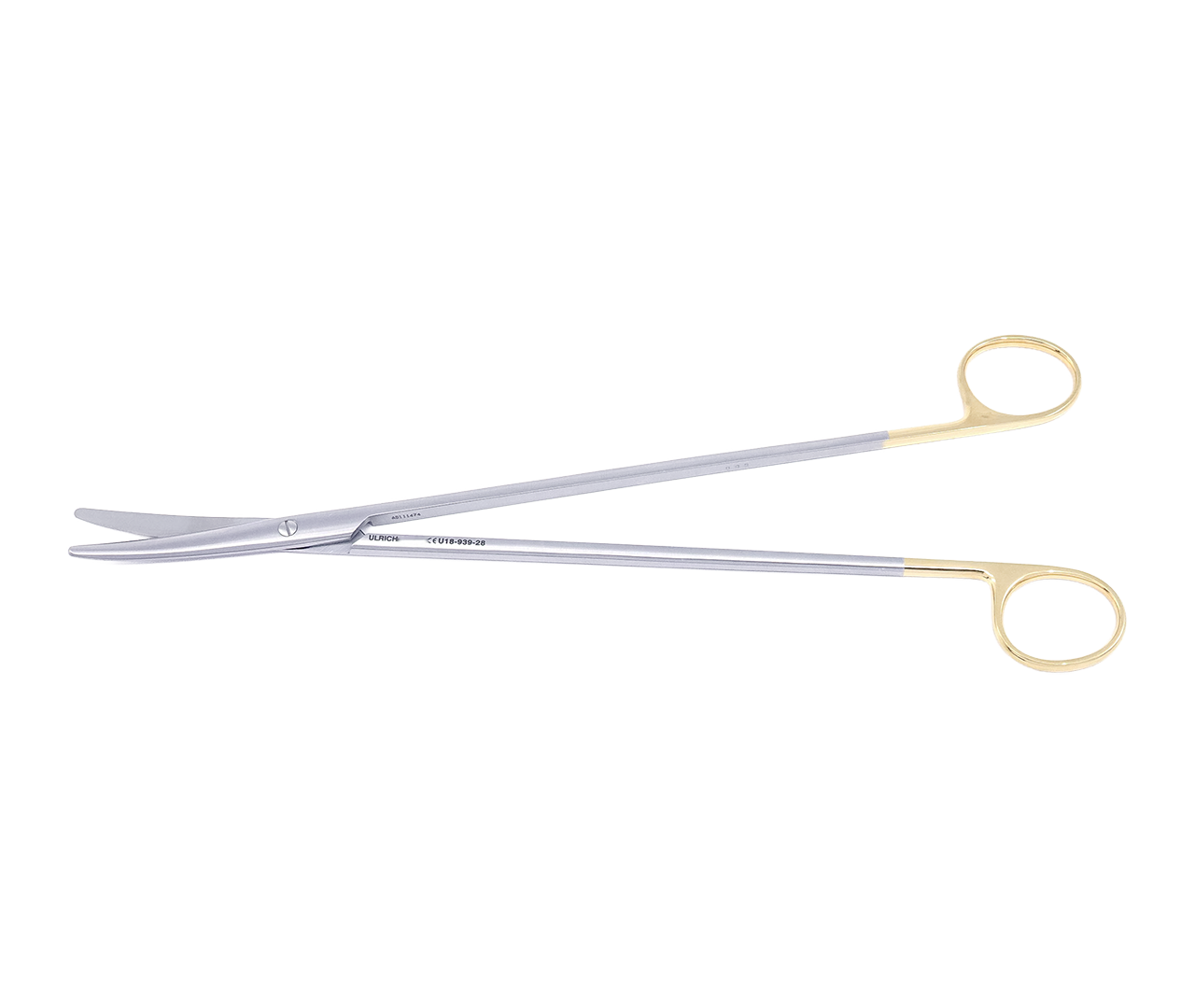 Nůžky Metzenbaum chirurgické, TC, zahnuté, 28 cm