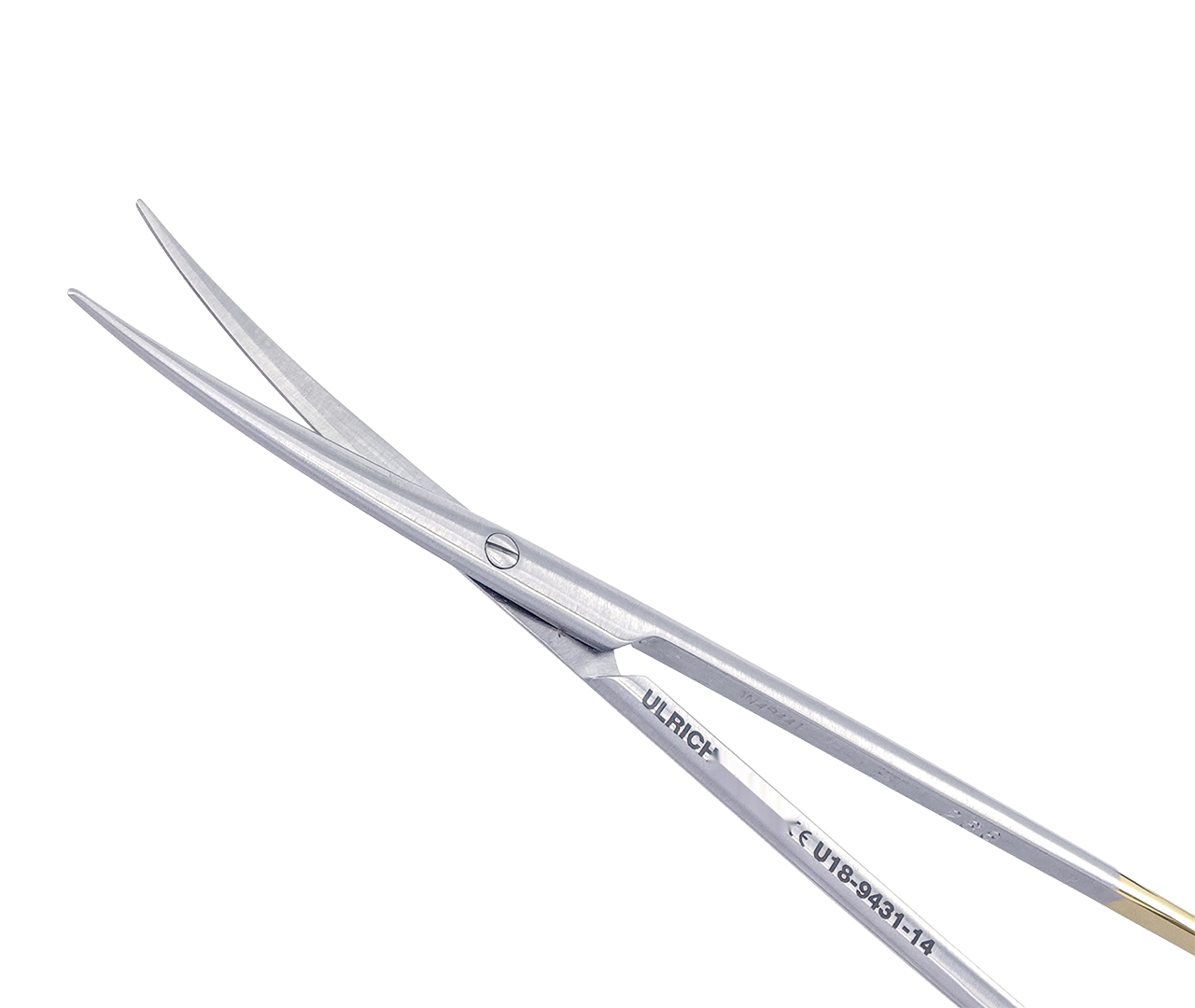 Nůžky Baumgartner chirurgické, TC, zahnuté, jemné, 14,5 cm