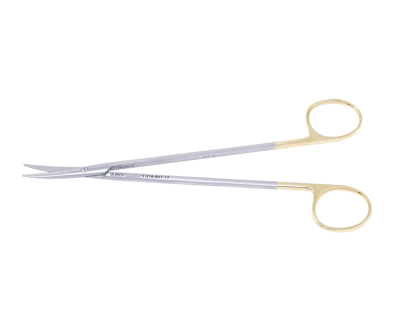 Nůžky Toennis-Adson, TC, zahnuté, 17 cm