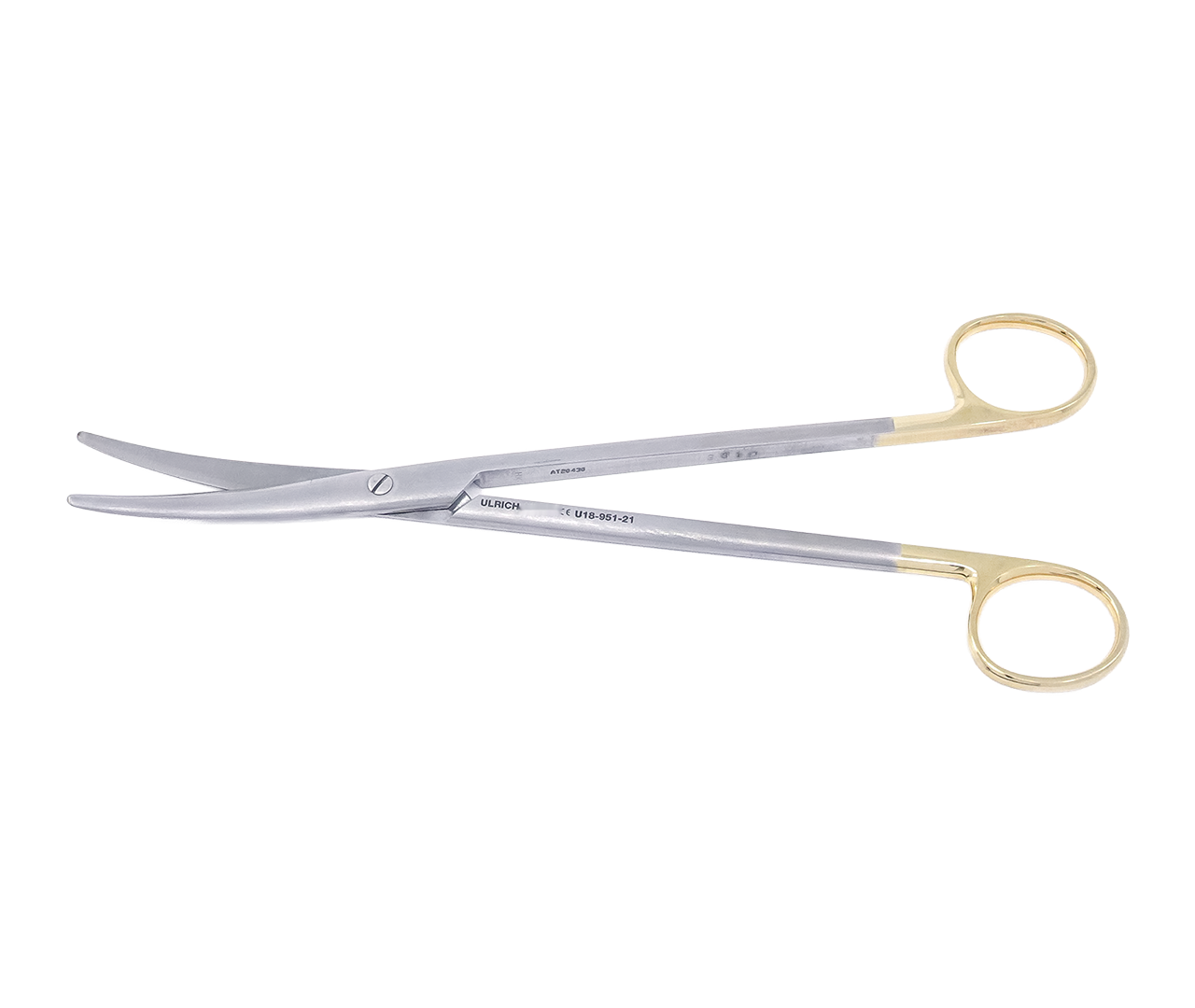 Nůžky Mayo-Lexer, TC, zahnuté, 21 cm