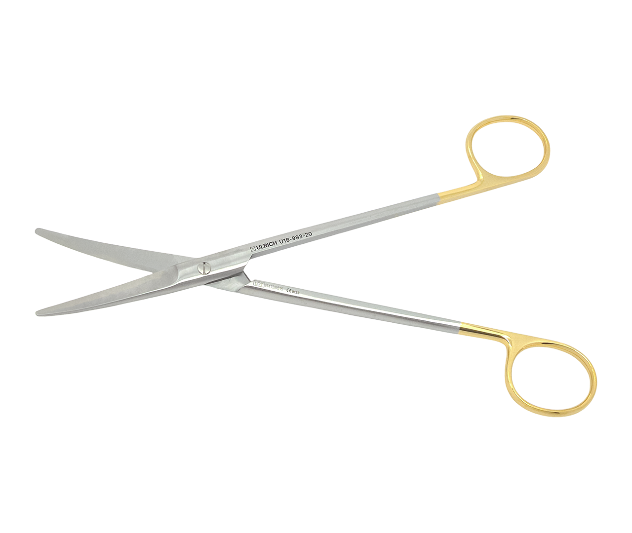 Nůžky Mayo-Harrington chirurgické, TC, zahnuté, 20 cm