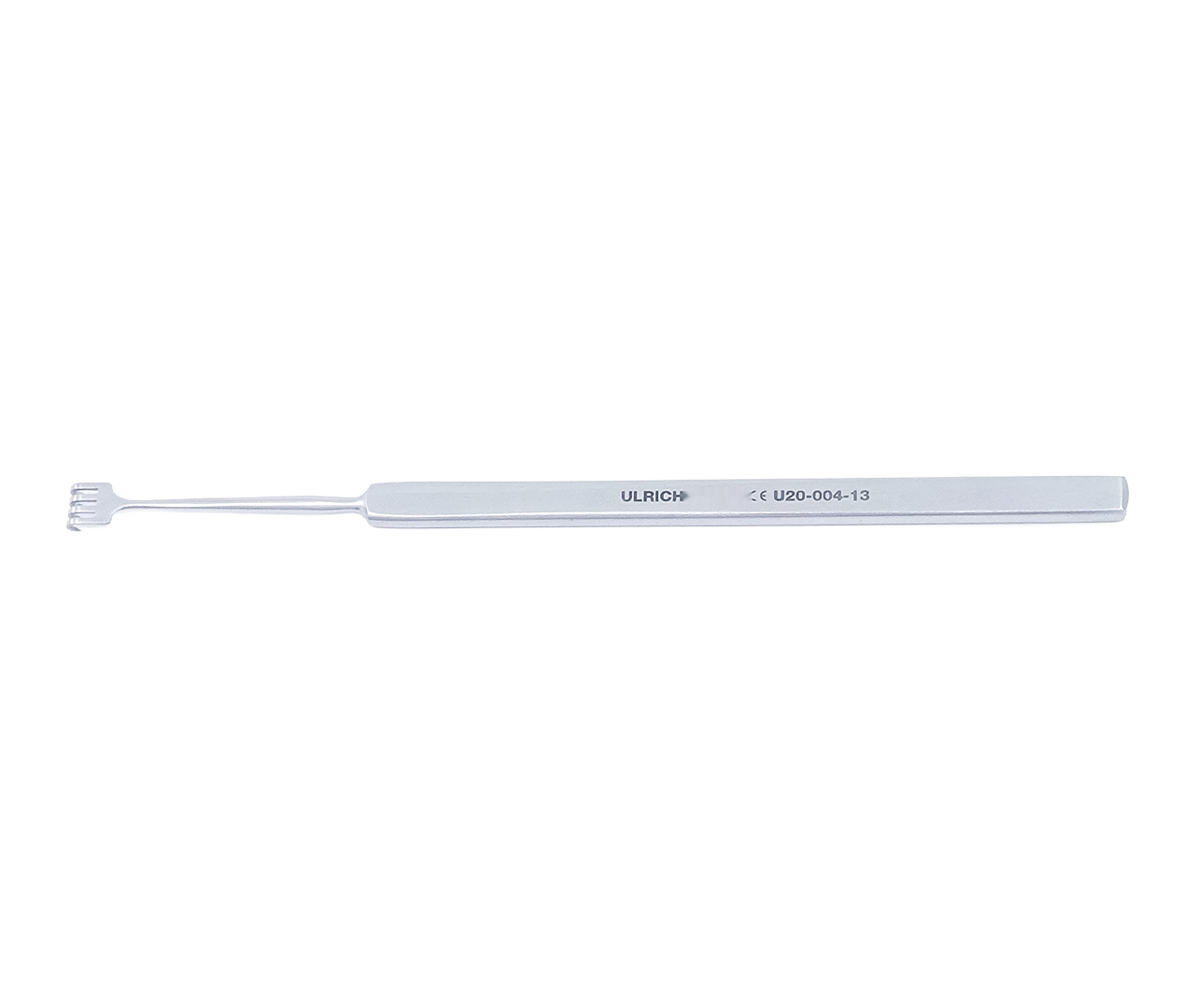 Hák Rollet kožní, 4-hrotý, ostrý, 13 cm
