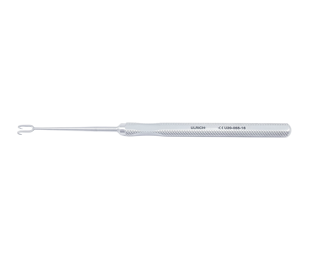 Hák Segmüller kožní, 2 -hrotý, typ 2, 16 cm