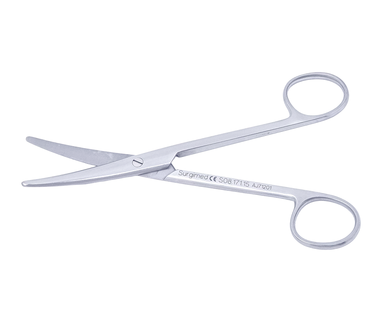 Nůžky Mayo-Stille preparační, zahnuté, Surgimed, 15 cm