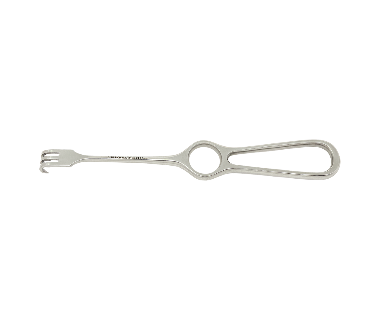Retraktor Volkmann, 3-hrotý, typ KIZH, 13x15 mm, 21 cm