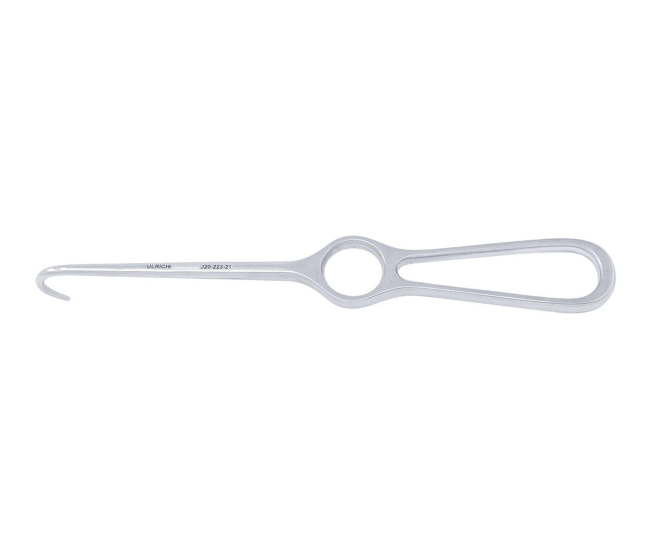 Retraktor Volkmann na rány, 1-hrotý široký, 21 cm