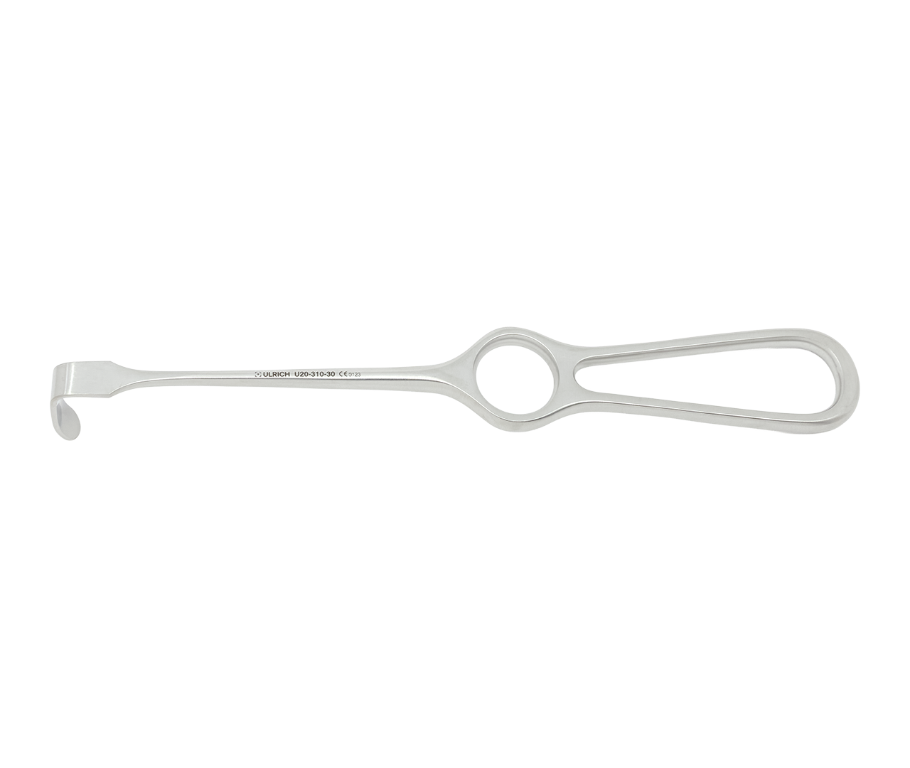Retraktor Langenbeck-Kocher na rány, 10x30 mm, 22 cm