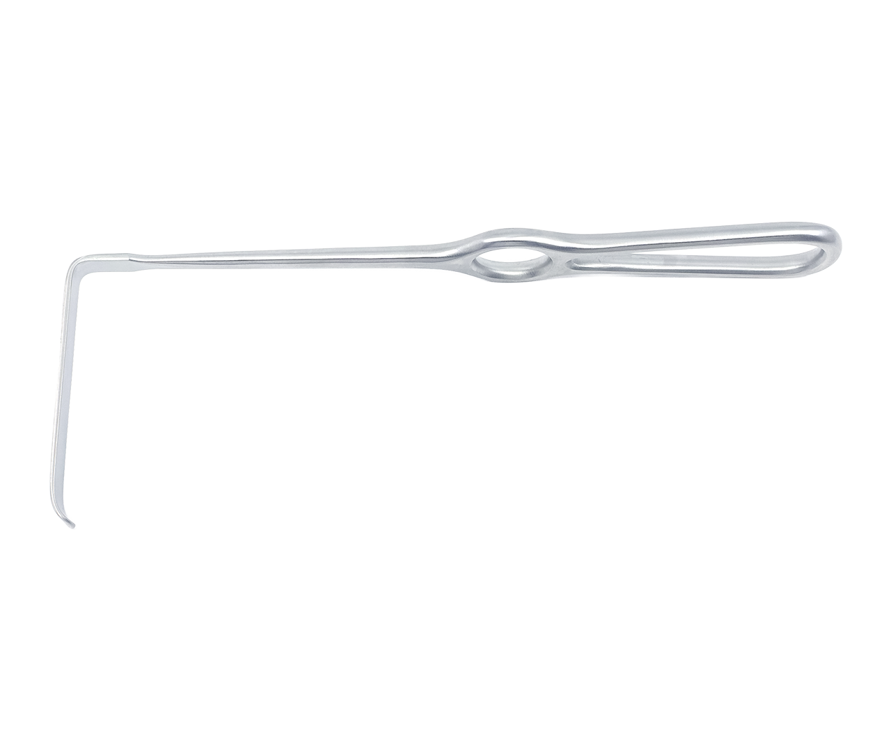 Retraktor Langenbeck-Kocher na rány, 10x80 mm, 22 cm