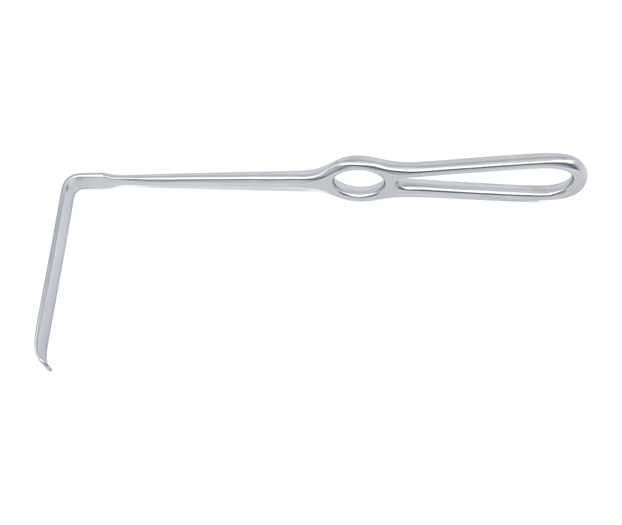 Retraktor Langenbeck-Kocher na rány, 10x90 mm, 22 cm