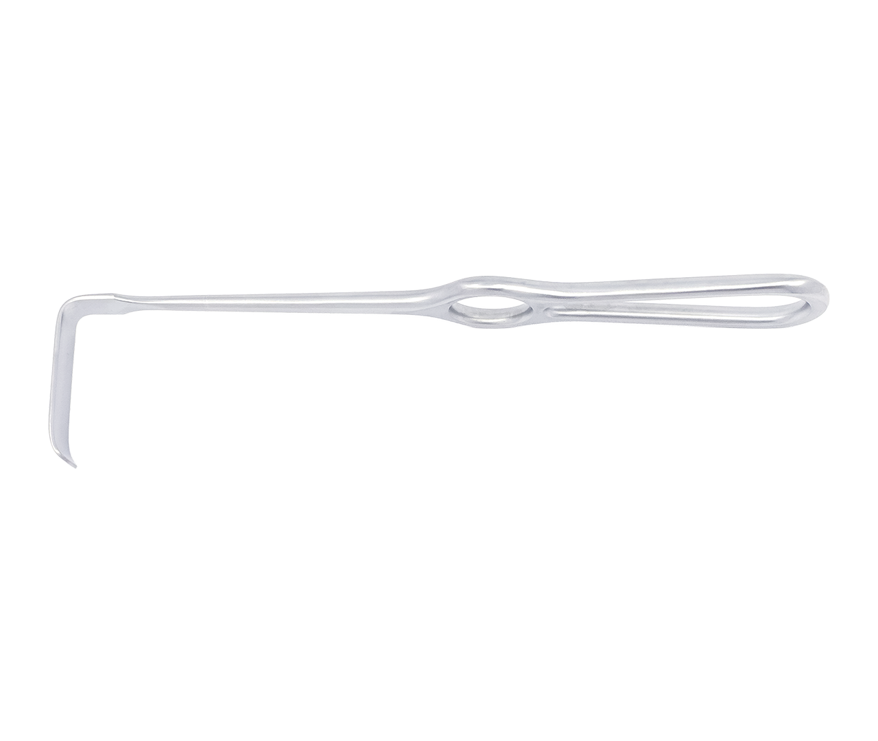 Retraktor Langenbeck-Kocher na rány, 12x50 mm, 22 cm