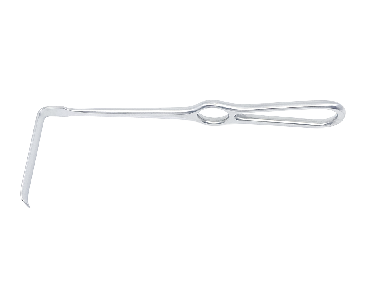 Retraktor Langenbeck-Kocher na rány, 12x80 mm, 22 cm