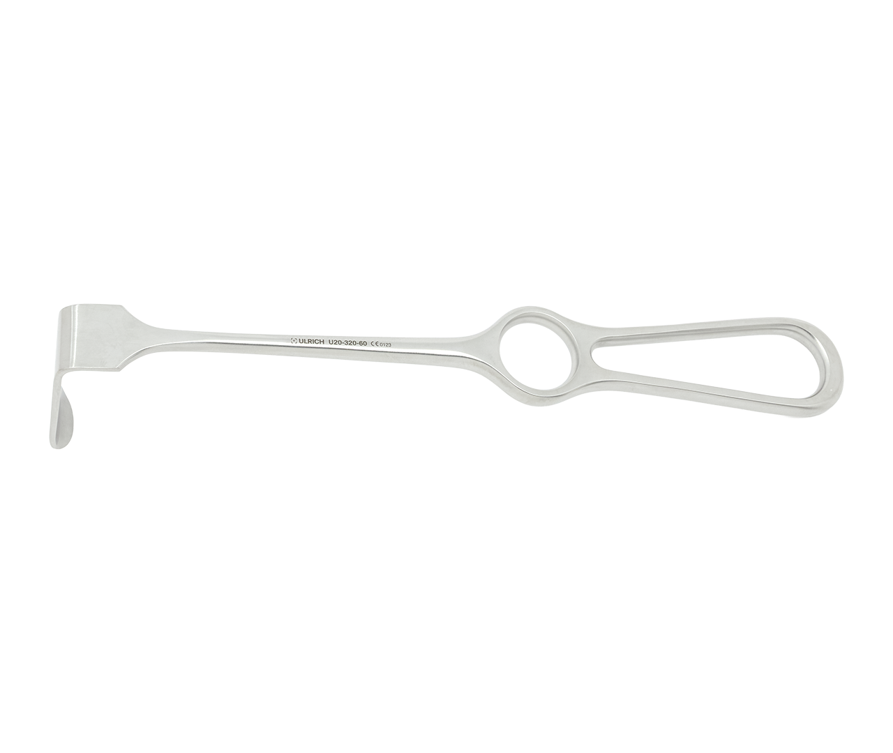 Retraktor Langenbeck-Kocher na rány, 20x60 mm, 22 cm