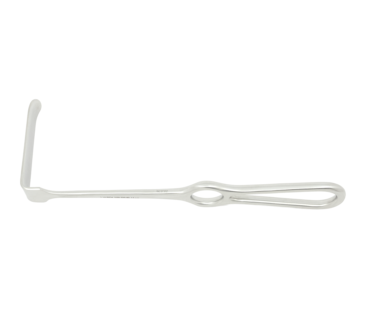 Retraktor Langenbeck-Kocher na rány, 20x80 mm, 22 cm
