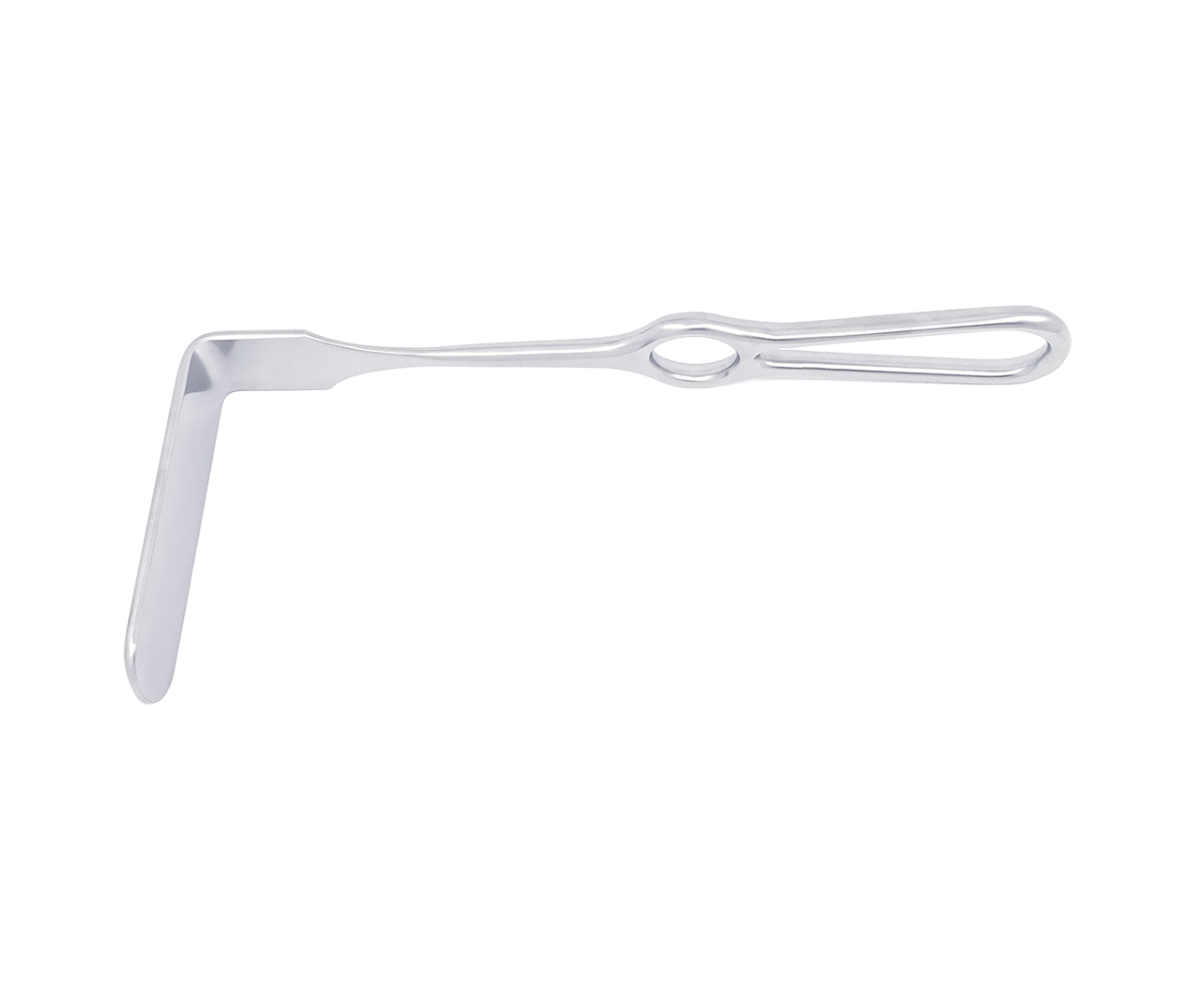 Retraktor Langenbeck-Kocher na rány, rovný, 25x95 mm, 22 cm