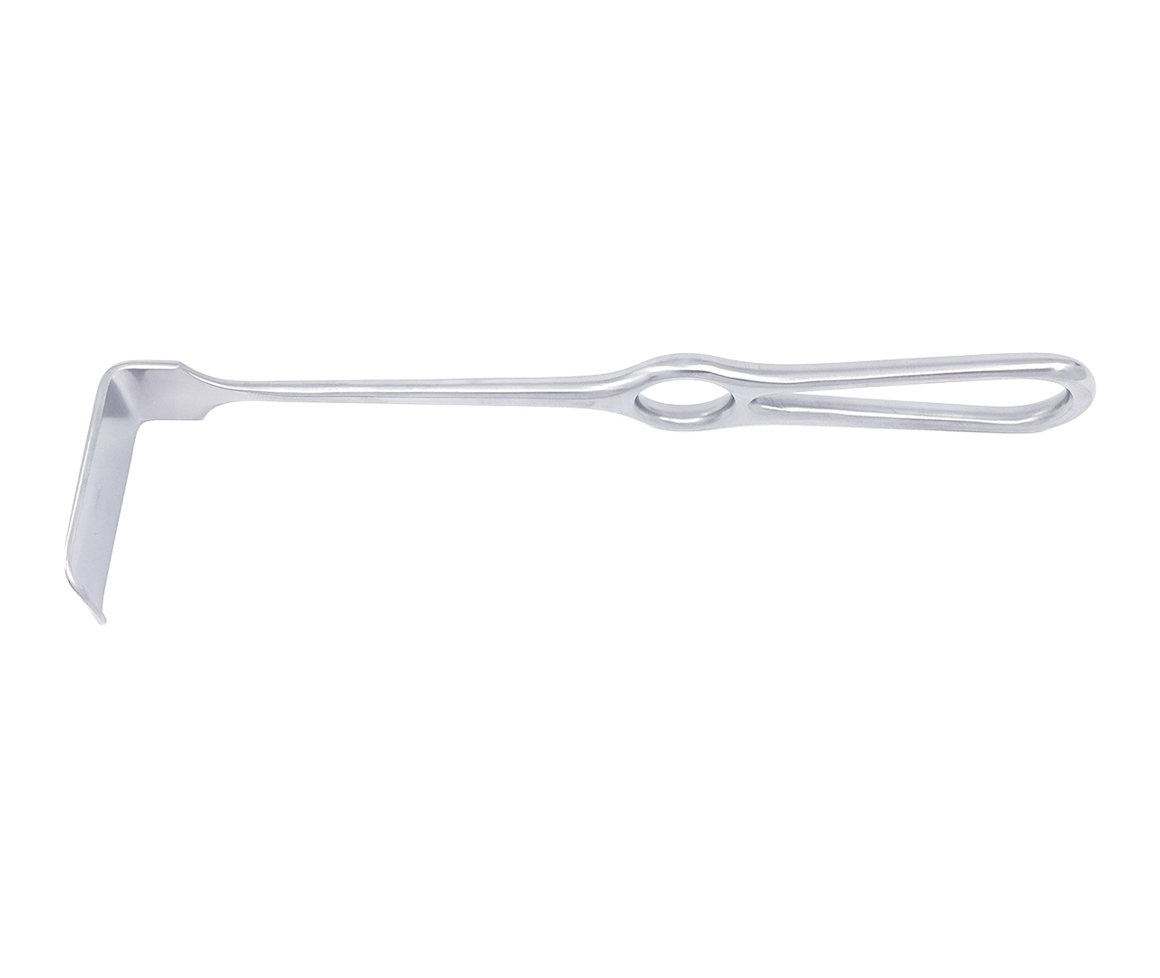 Retraktor Langenbeck-Kocher na rány, 25x60 mm, 22 cm
