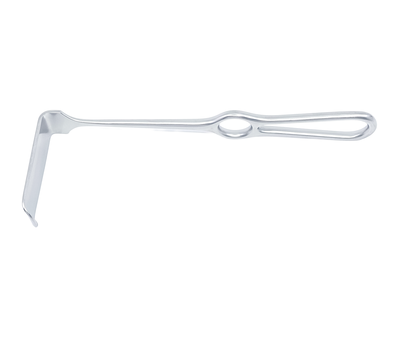 Retraktor Langenbeck-Kocher na rány, 25x80 mm, 22 cm